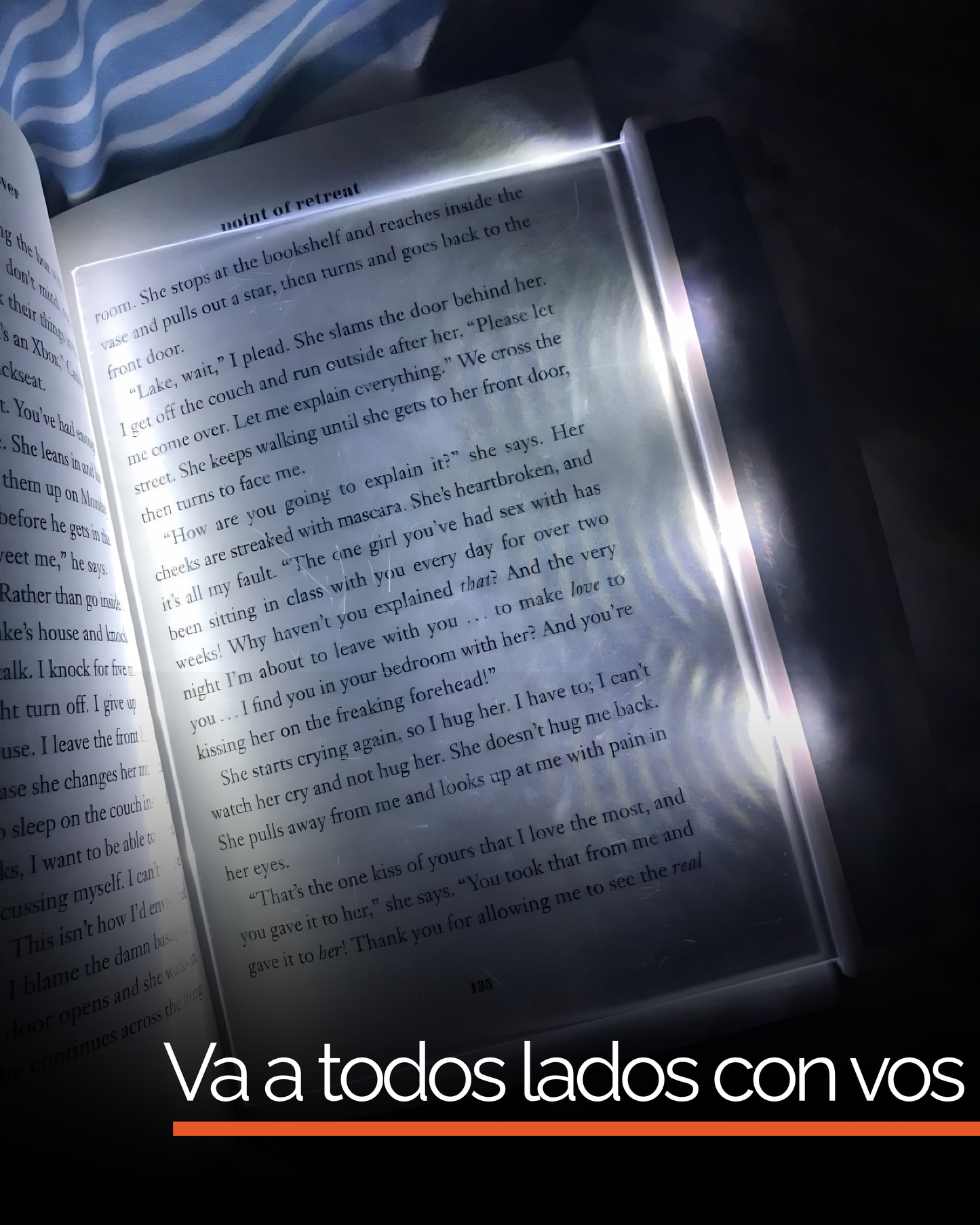 Luz de Lectura Nocturna – Leé sin molestar a nadie