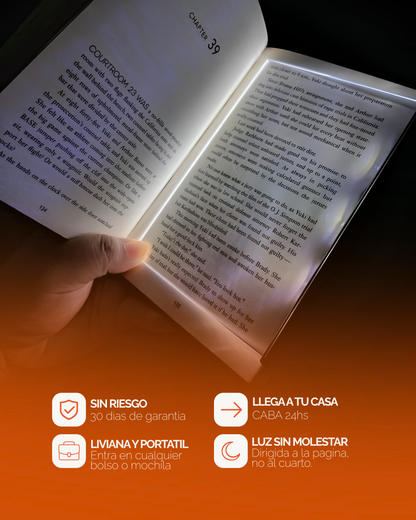 Luz de Lectura Nocturna – Leé sin molestar a nadie